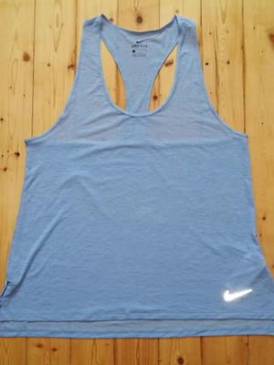 Nike Dri-FIT women's sports tank top size L, blue