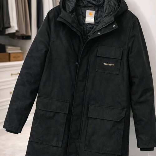 Carhartt Wip Syberia Jacket Unisex size S like new, black
