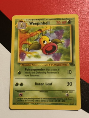 Weepinbell Jungle 48/64 Pokemon card