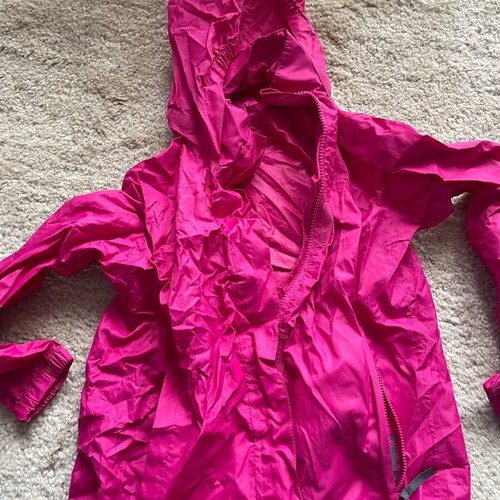 Gelert waterproof jacket pink like new, age 11-12