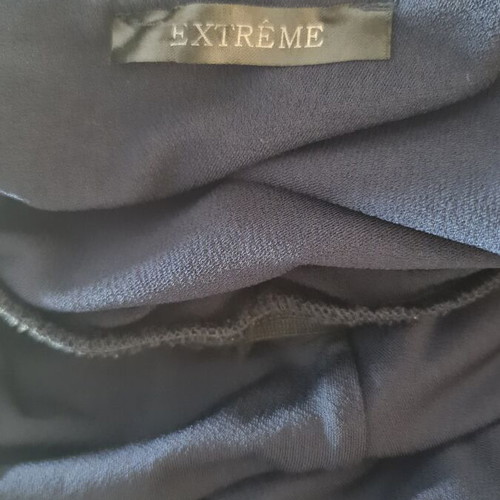 Maxi Jersey Criss-Cross Dress blue size S like new by Extreme