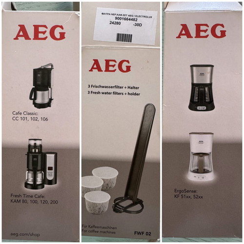 AEG Original FW202 Coffee Maker Water Filter new