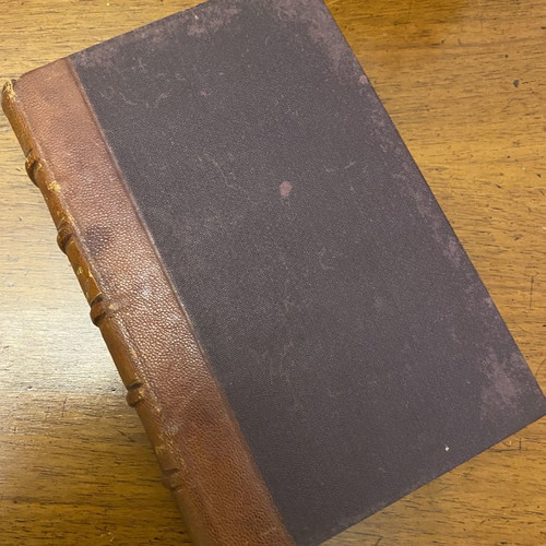 Max Nordau «Paradoxes Psychologiques» used book, Paris edition 1907, leather binding