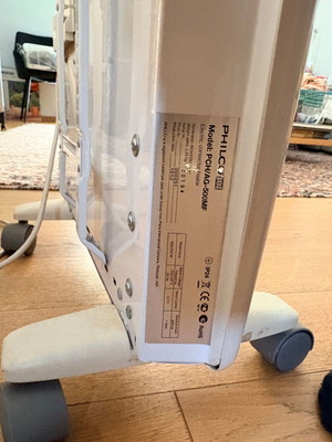 Philco PCH/AG-500 500W electric convector heater like new for small spaces