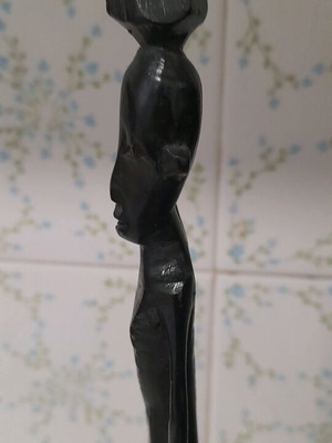 Female figure from Africa used, height 35cm