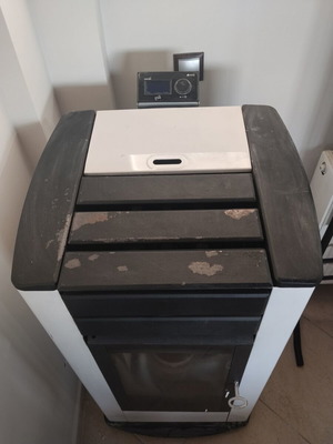 Saturn Smartpel Air 25 Pellet Stove used, 11 kW