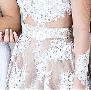 Σετ κορμάκι και φούστα - gown / wedding guest outfit