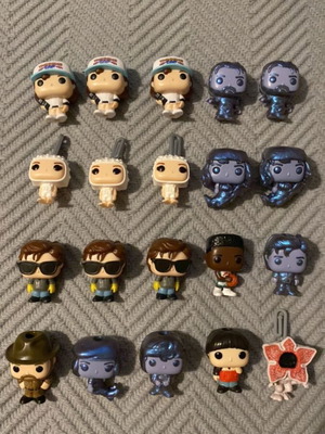 Stranger Things collectible figures new, 2.5 per piece with accessories