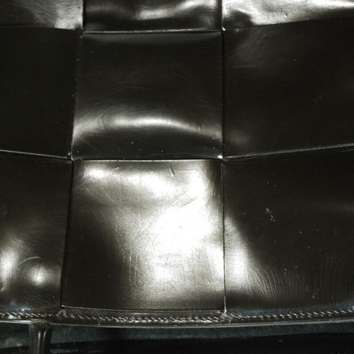 Longchamp Original black leather handbag used
