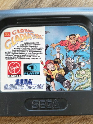 Mc Donald's Global Gladiators παιχνίδι Sega Game Gear σαν καινούργιο