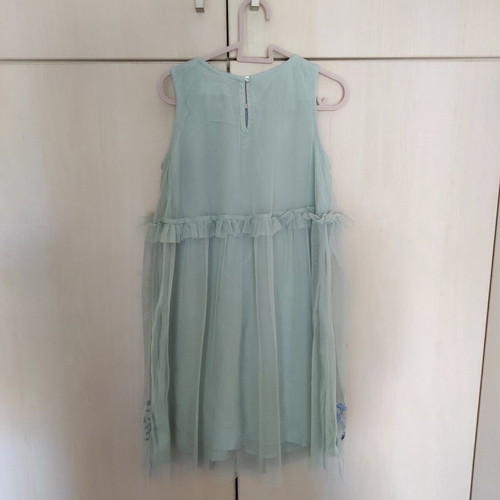 H&M dress like new, turquoise, size 110 cm for 4-5 years