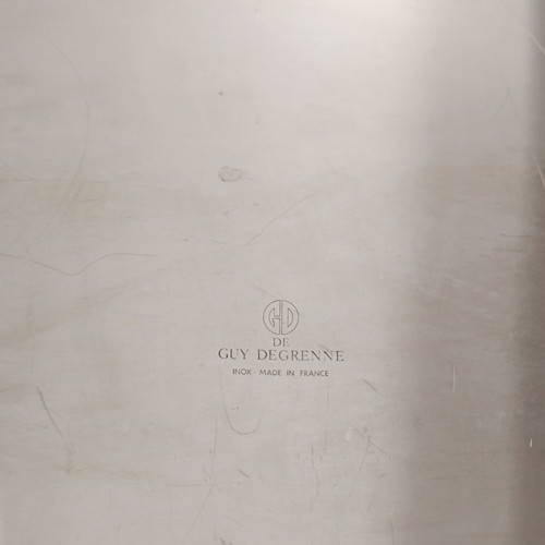 Vintage Guy Degrenne large serving tray stainless steel like new