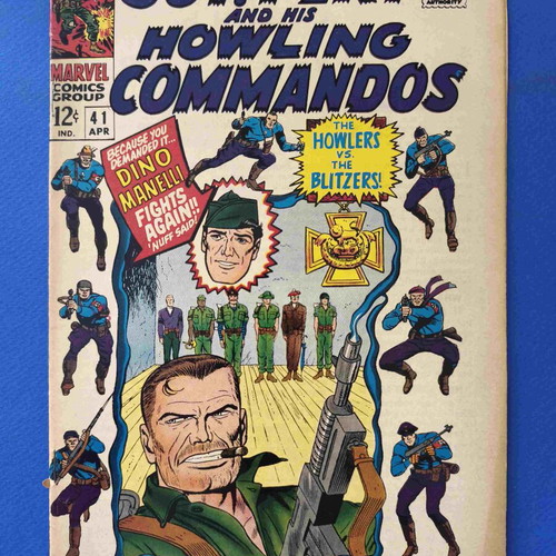 Sgt. Fury and His Howling Commandos 41 comic used