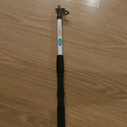 Linea effe Scoop 2.4m telescopic fishing rod used, up to 50gr