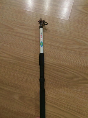 Linea effe Scoop 2.4m telescopic fishing rod used, up to 50gr