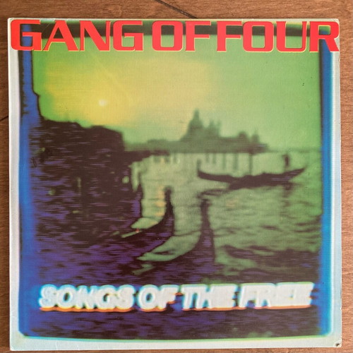 Gang of Four Songs of the Free vinyl used, rock