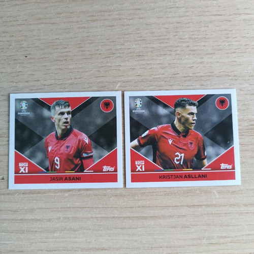 Euro 2024 topps sticker collection new