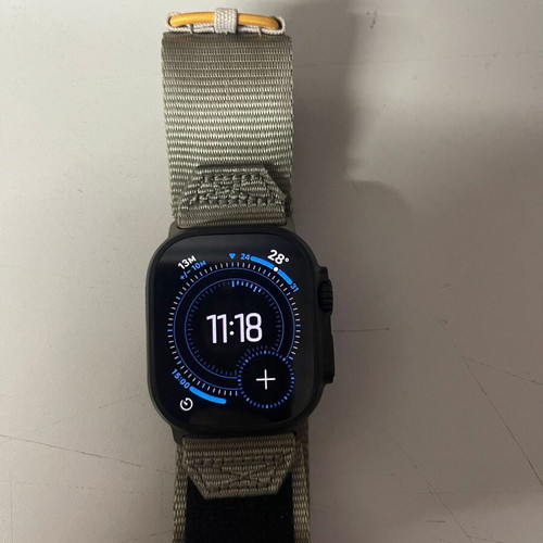 Apple Watch Ultra 3 Titanium 49mm like new, waterproof with eSIM and heart rate monitor