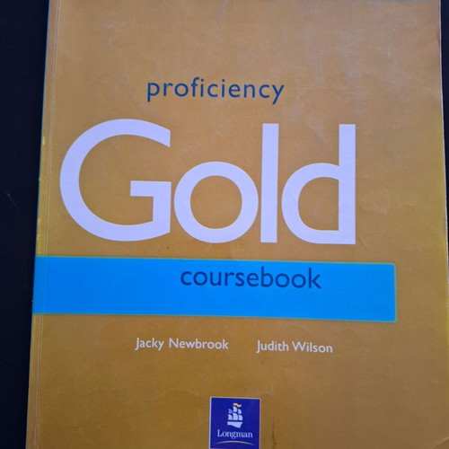Proficiency Gold used 3 books for English learning