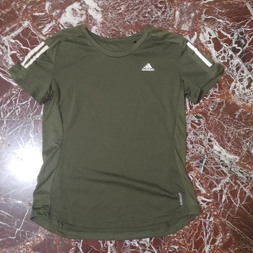 Adidas γυναικεία αθλητική μπλούζα καινούργια, πράσινη, μέγεθος S
