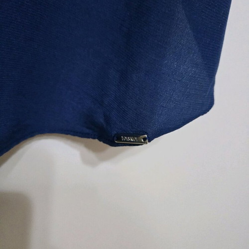 Toi&Moi top blue viscose like new, size small