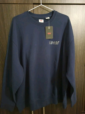 Levi's blue sweatshirt new, relaxed fit XL