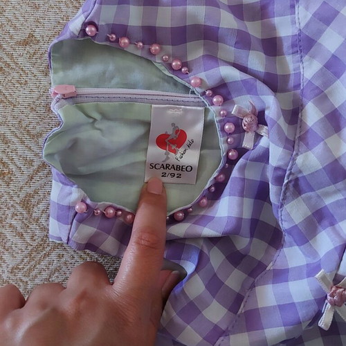 Dress checked pattern, like new