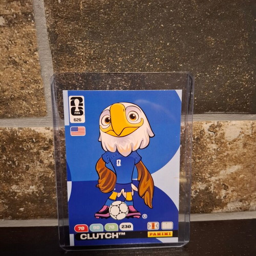 Clutch USA Mascot FIFA World Cup 2026 Adrenalyn XL κάρτα καινούργια