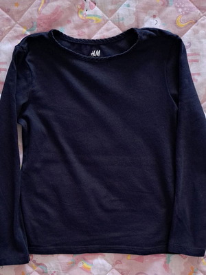 Μπλούζα H&M μεταχειρισμένη για 5-6 ετών, βαθύ μπλε