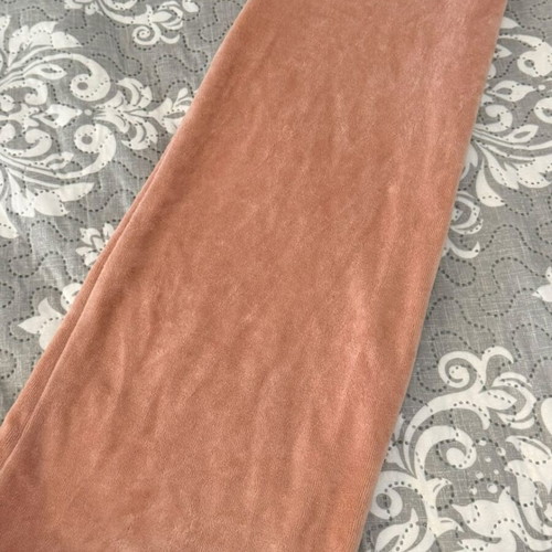 Sugarfree velour tracksuit set in pink nude, like new