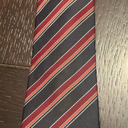 Pierre Cardin used silk striped ties set of 3