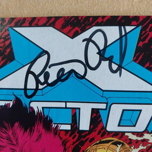 X-Factor #82 used with Peter David signature