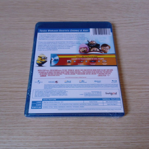 Despicable Me Blu-Ray 3D new, dubbed