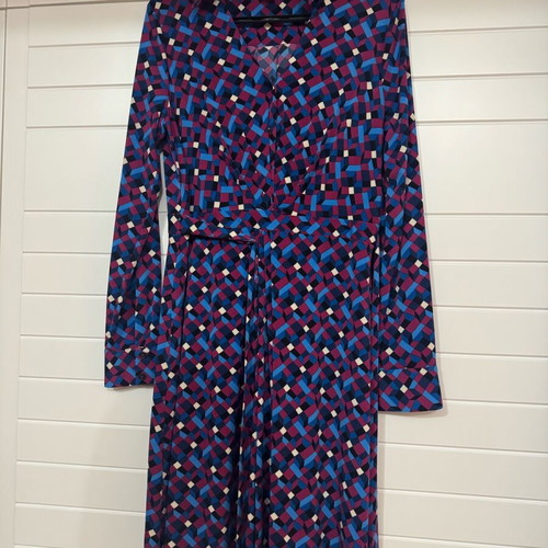 Allegra Carmine wrap dress new, trendy