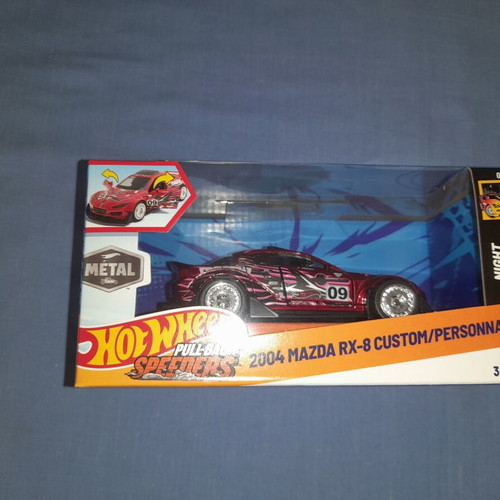 Hot Wheels 2004 Mazda RX-8 Custom pull-back car new