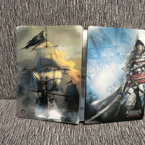Assassins Creed Black Flag Steelbook edition PC used