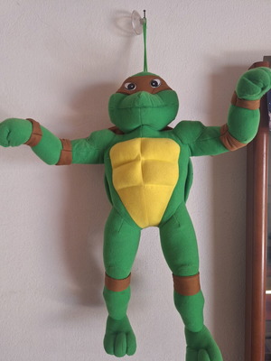 Vintage Teenage Mutant Ninja Turtle plush 50cm, excellent condition