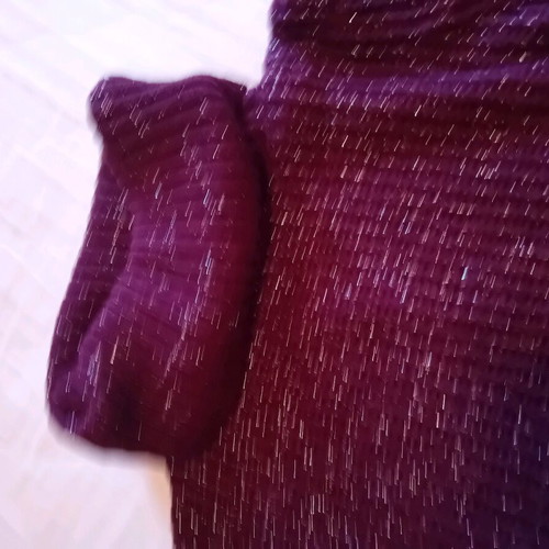 Zara turtleneck sweater new with silver details, red