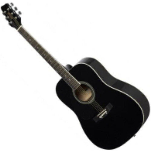 Stagg SA20D LH black acoustic guitar for left-handed