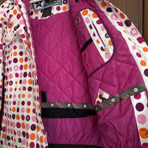 Sessions ski jacket used, women's, multicolor, size S