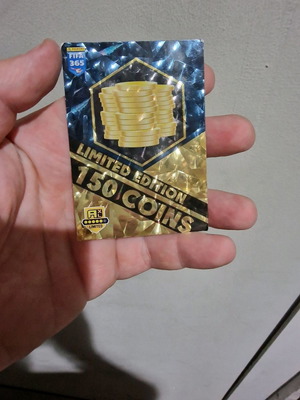 Fifa 365 limited edition 150 coins used