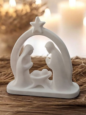 Modern Nativity Scene made to order, minimalist Christmas decoration