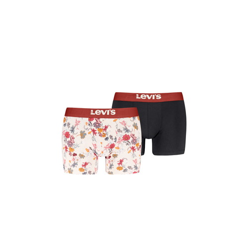Levi's boxers new, pack of 2, black and floral design