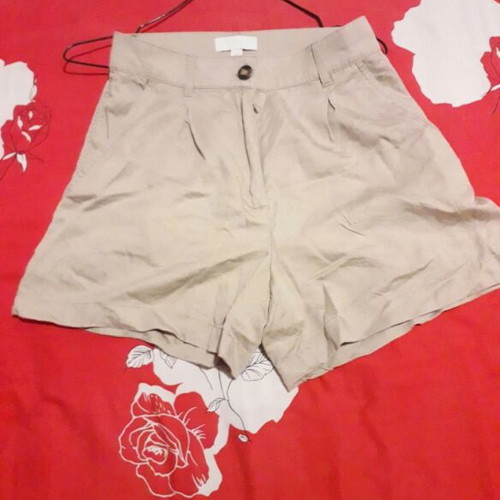 H&M shorts size S like new, gray and beige
