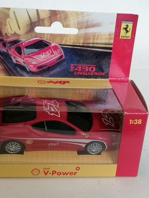 Collectible Hot Wheels Shell V-Power Ferrari F430 Challenge car new