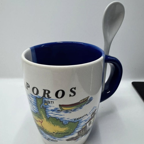 Poros souvenir mug like new