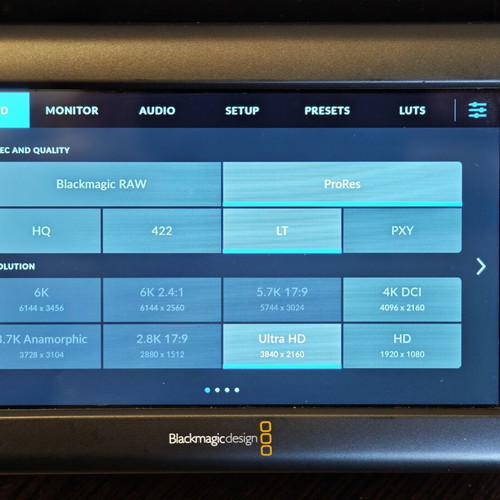 Blackmagic 6K G2 camera body like new with extras