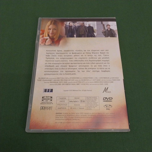 Edison DVD new, police crime movie with subtitles