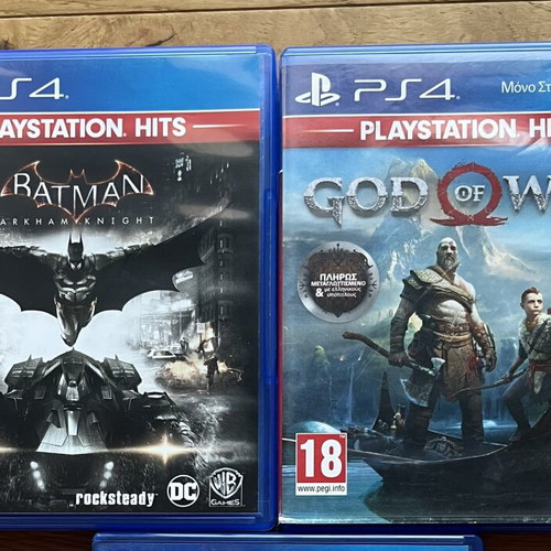 PlayStation 4 Hits Bundle used, Batman Arkham Knight and God of War