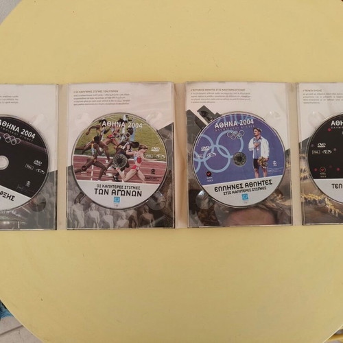 Athens 2004 Official Olympic Games DVD Collectors Set like new